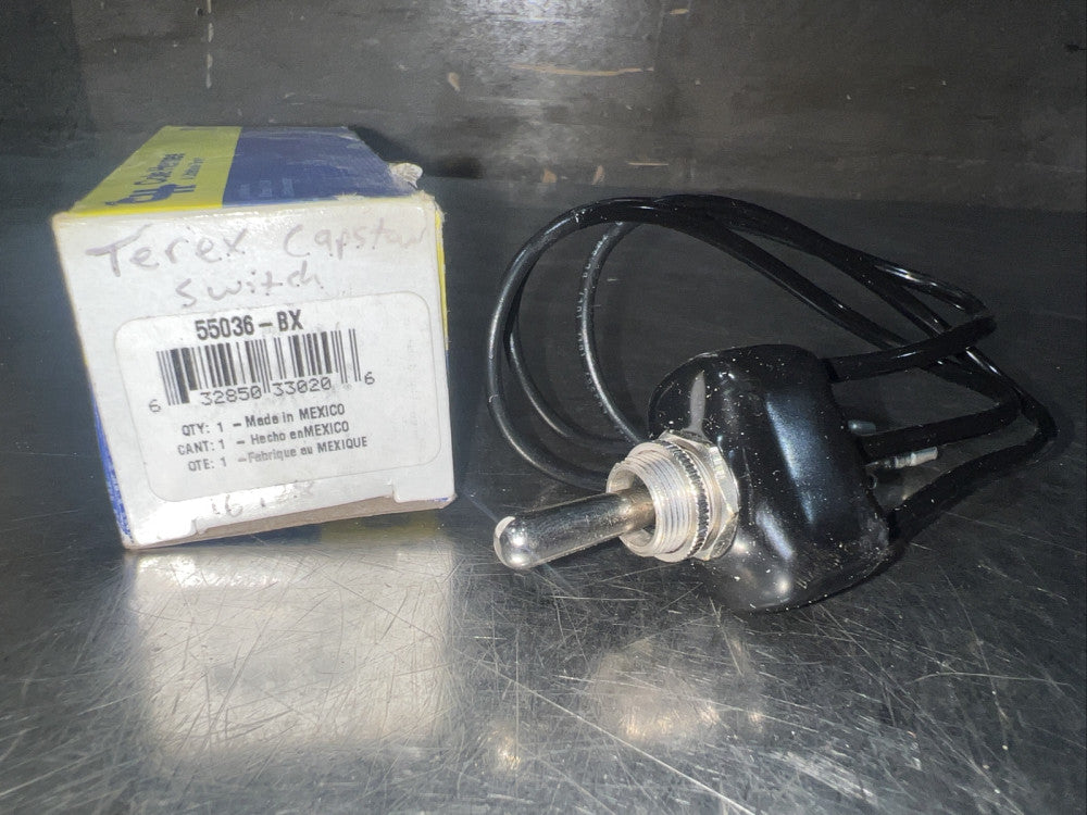 Cole Hersee 55036-BX Standard Heavy Duty SPDT On/Off/On Silver Toggle Switch Nos