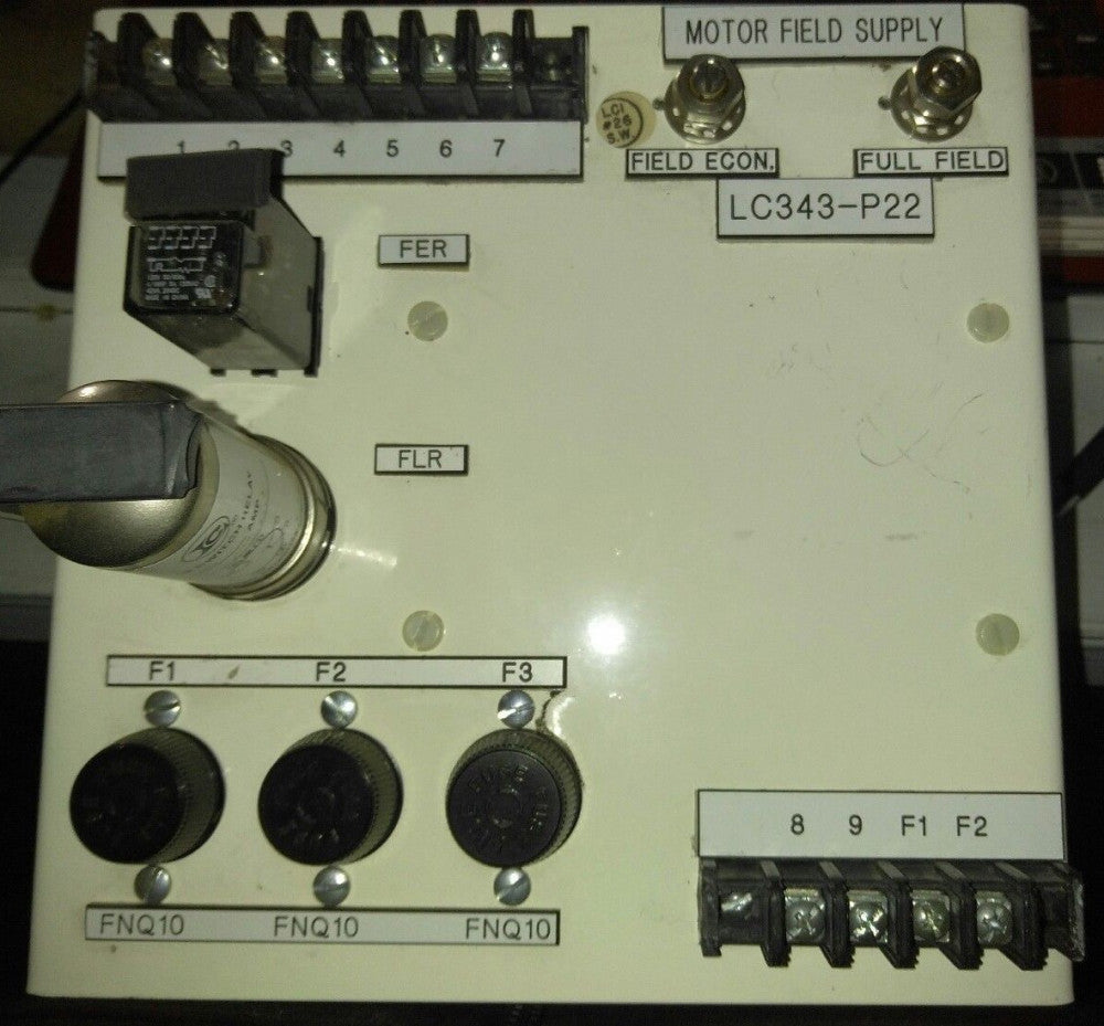 1 WARD LEONARD CONTACTOR P.U. 2 AMP 07-4036SW LC343-P22