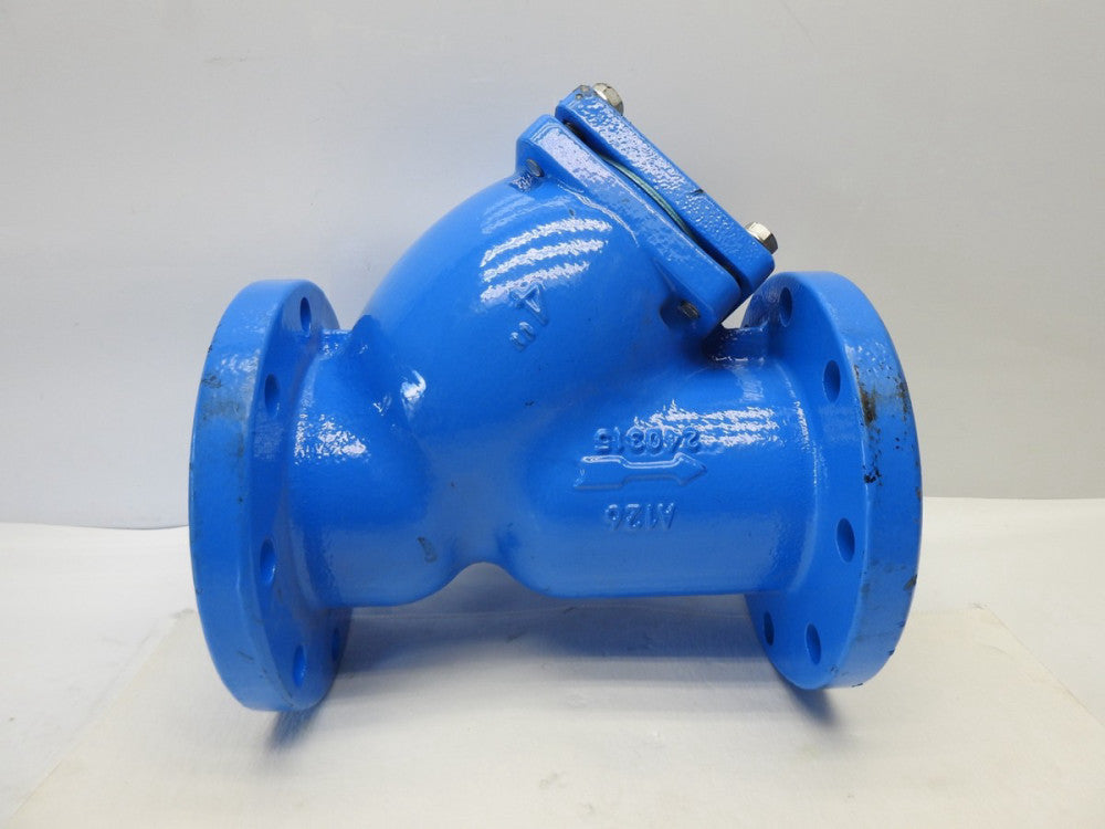 WATTS A126 4" FLANGED 125WSP/200WOG EDGE WYE STAINER - NOB NEW!