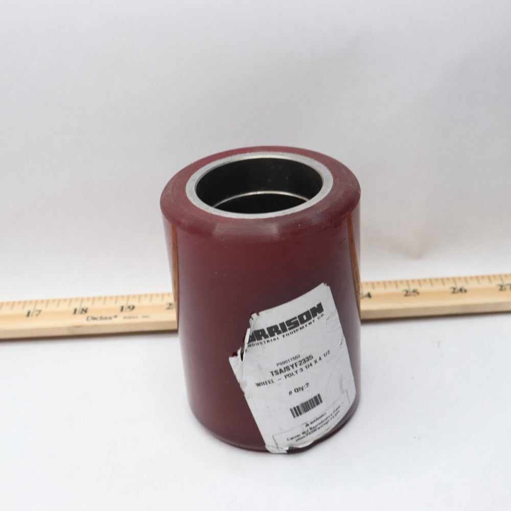 Morrison Millennium Standard Poly Wheel 92A 3-1/4" x 4-1/2" TSA/SYF2335