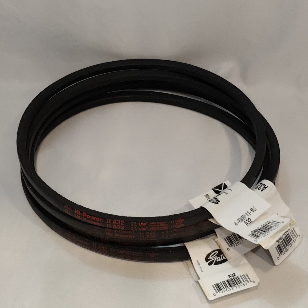 Lot Of 4 Gates Hi-Power II A32 V-Belt Single V