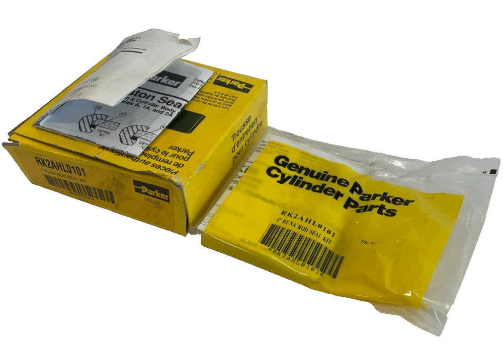 NEW SEALED PARKER RK2AHL0101 BUNAN ROD SEAL KIT 1"