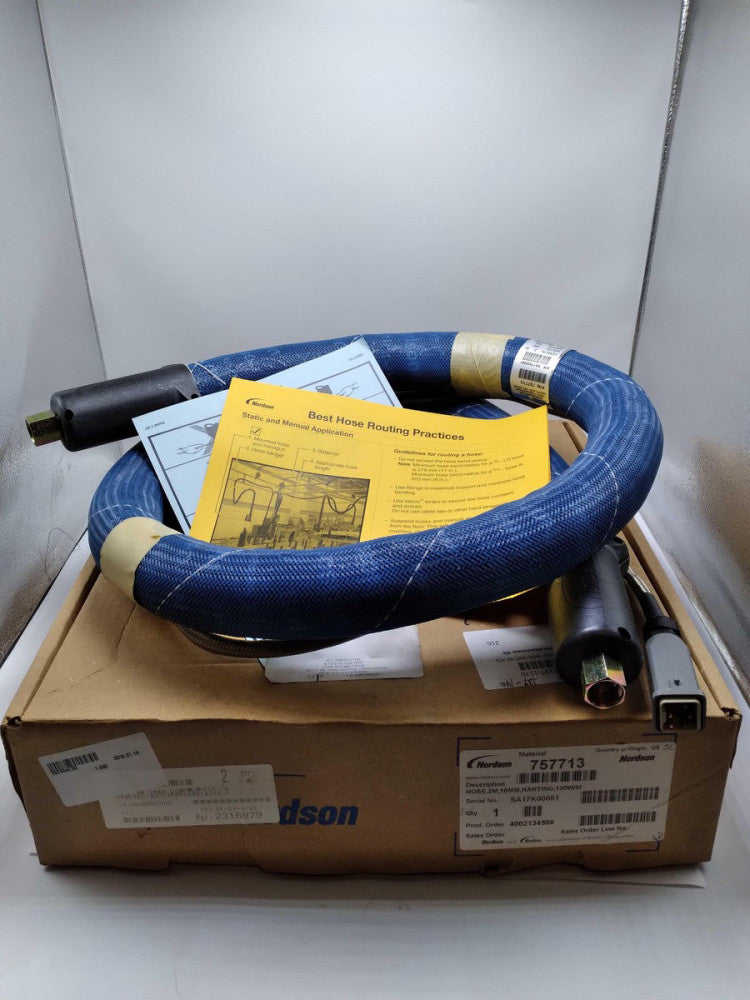 Nordson 757713 Hot Melt Hose, 10mm ID 2M Length 
