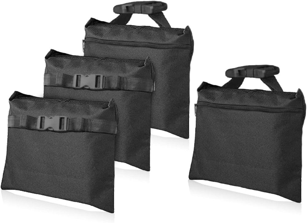 Sandbags 4 Packs with 4 PE Bags, Heavy Duty Sand Bags, Sand Bags for Weight 