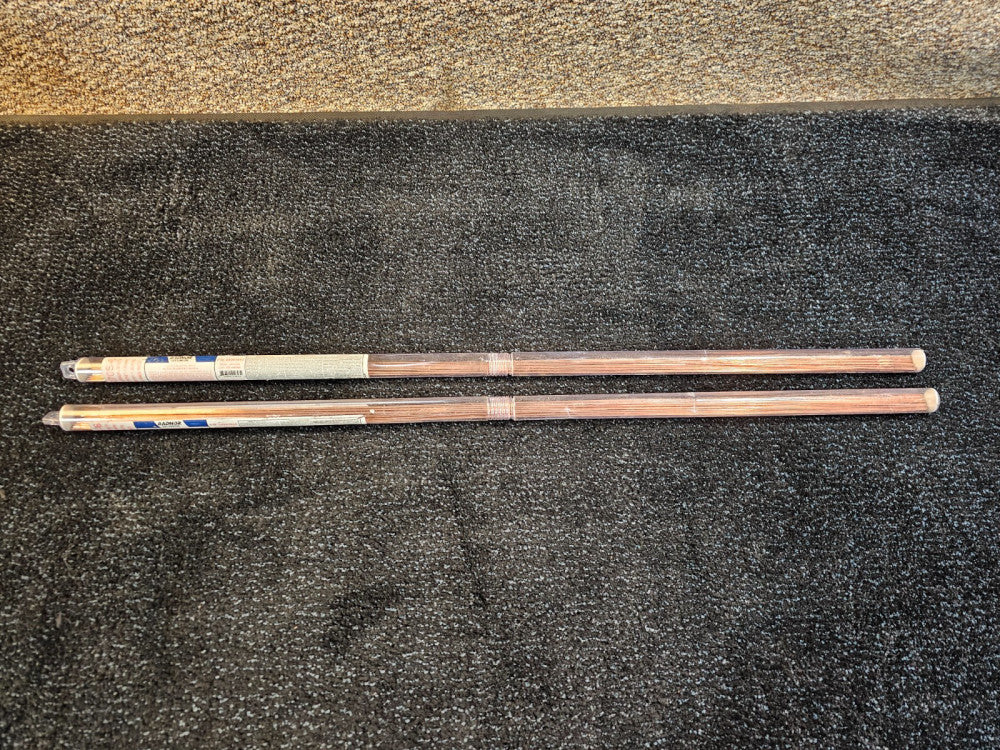 (QTY 2) Radnor 64001653 1/16" X 36" ER70S-6 70S-6 Carbon Steel TIG Rod 1 lb