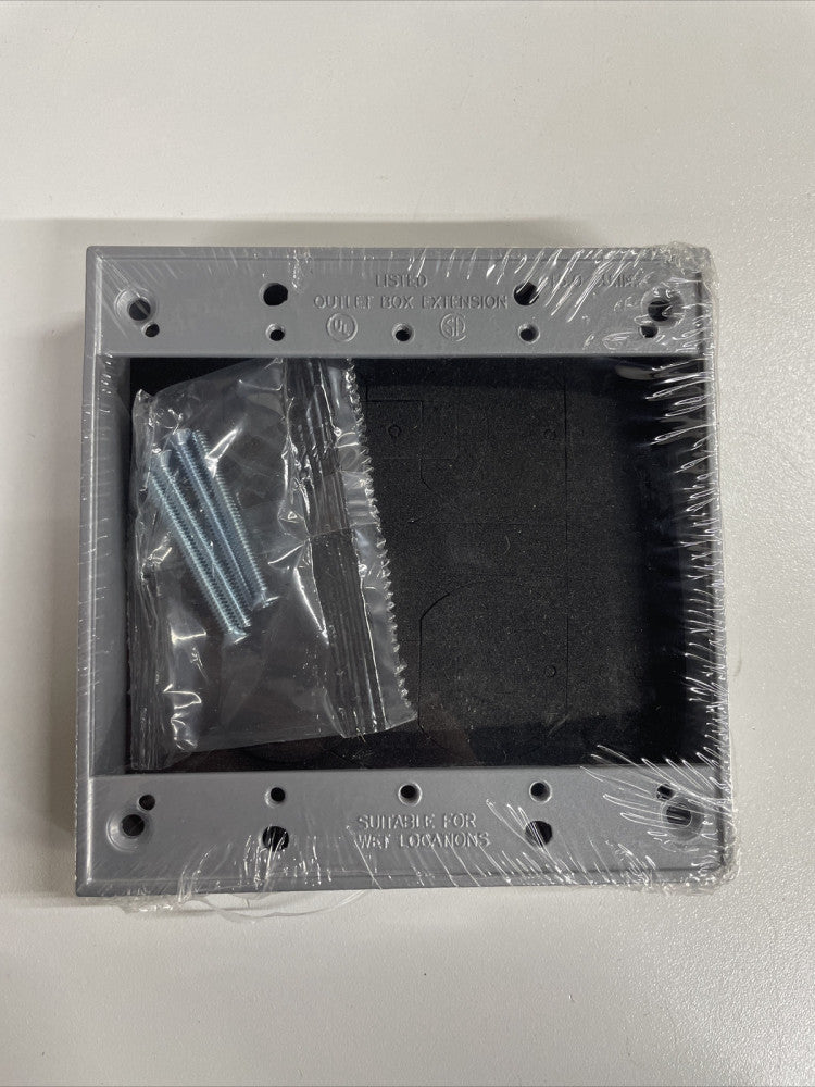 LOT OF 4 LEGRAND OUTLET BOX EXTENSION WPEX2