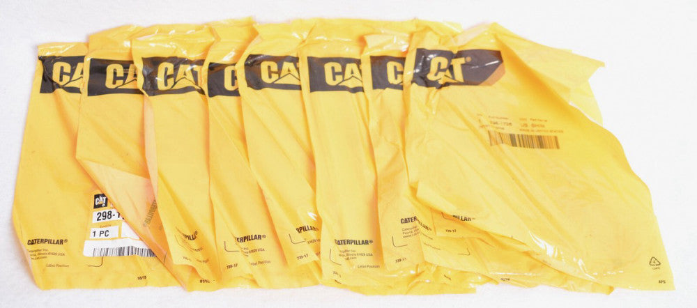 8 Count OEM CAT Caterpillar Shims  298-1726  Factory Sealed