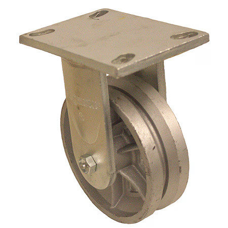 Zoro Select P23r-C080r-16-Vg1 Plate Caster,1200 Lb. Ld Rating,Roller