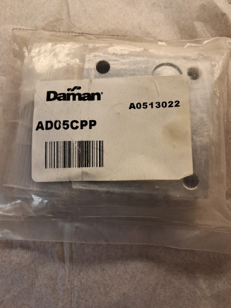 Daman AD05CPP Hydraulic Valve Cover Plate, Aluminum, 3000PSI 