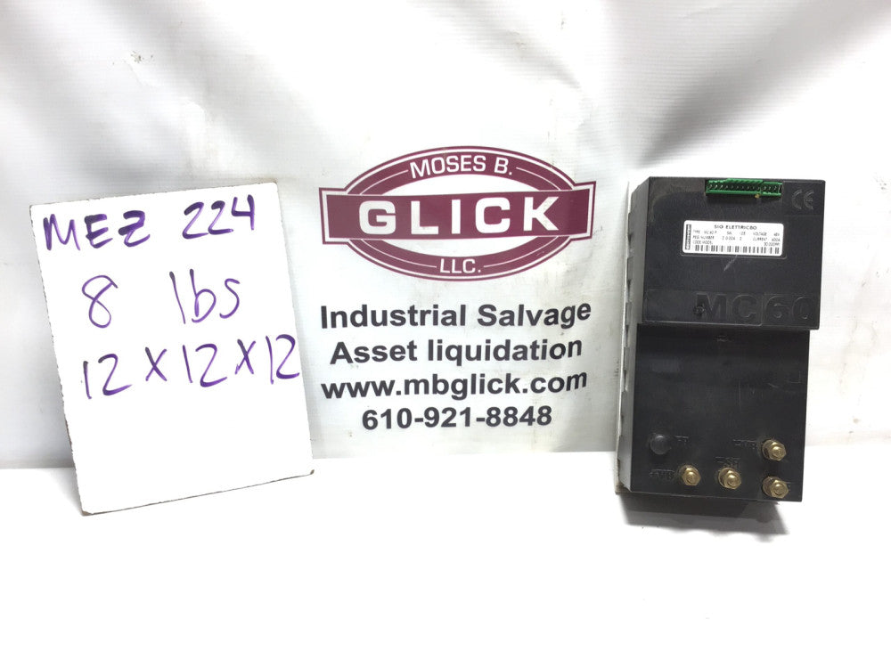 ELEKTROSISTEM SIG ELETTRIC80 MC-60 P HIGH FREQUENCY CONTROL 48V 600A