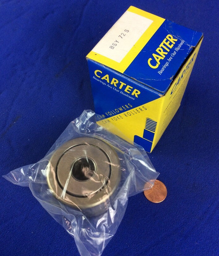 CARTER B SY-72-S CAM YOKE ROLLER 2.250" O.D. 0.625" BORE Dia.