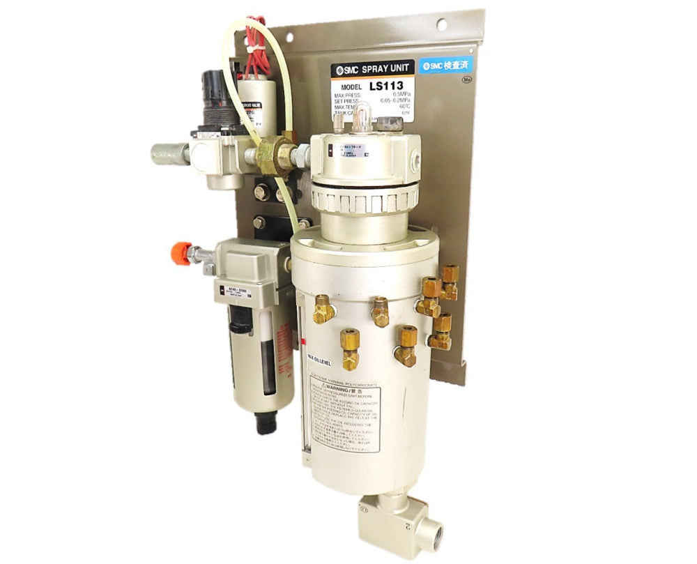 SMC LS113 Spray Unit AF40-02BD AR25-02E-Y-X41 VT315-022G AL430-03-1S-2-X226 NEW