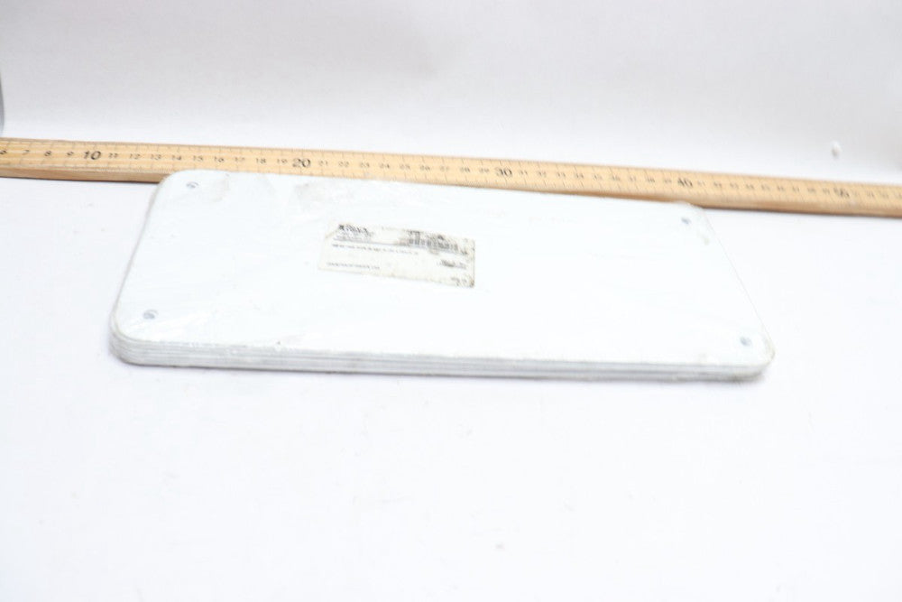 (10-Pk) Brady PMK Sing Blank Aluminum 4.25" x 10.25" BBP85