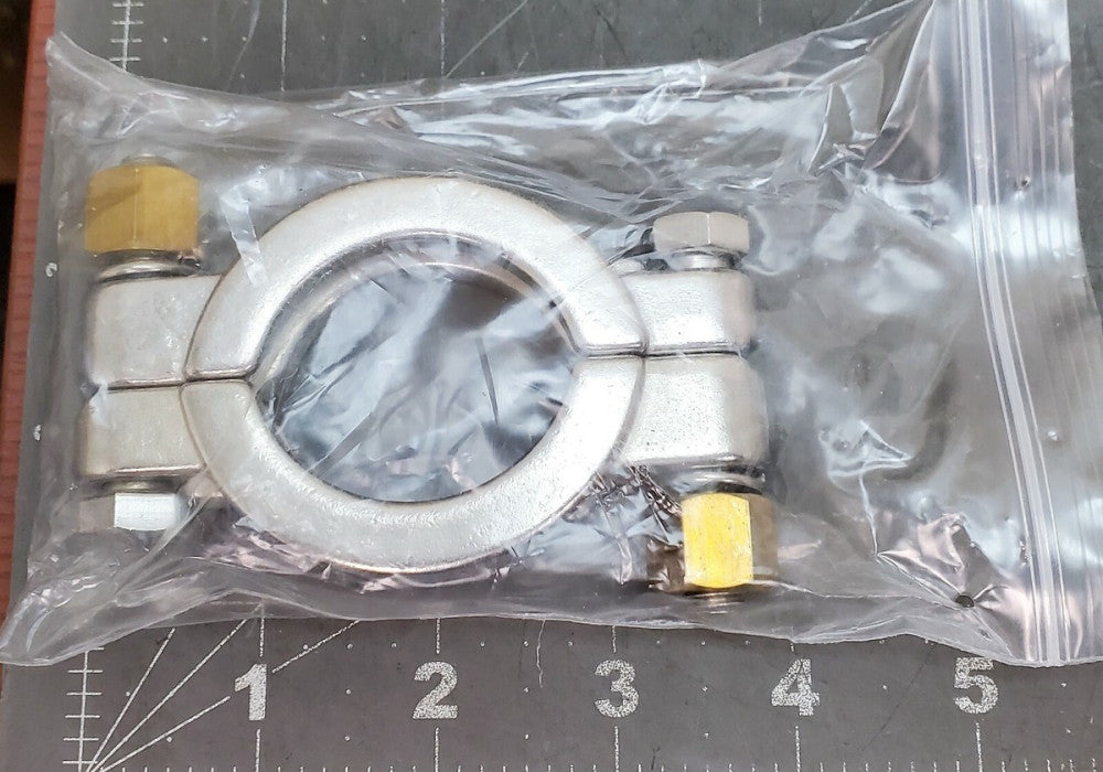 13MHP High Pressure Bolted Sanitary Clamp T304 Stainless Tube 1" & 1-1/2" [C2S3]