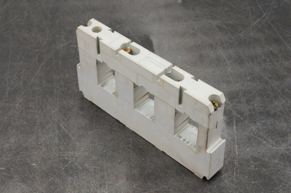 Wohner 01231 BusBar Support 3-pole Fits Double-T 60Classic Bus Bar