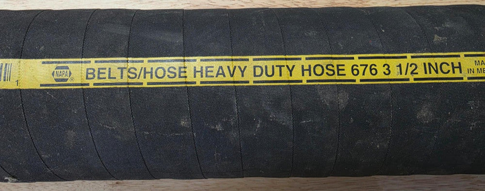 NAPA Hose HD 676 3.5" ID 21" L