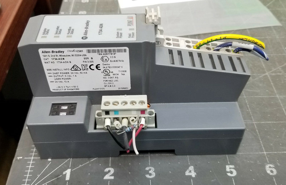 Allen-Bradley 1734-ADN I/O DeviceNet, Adapter, 24VDC, WORKING PULL [OF11]