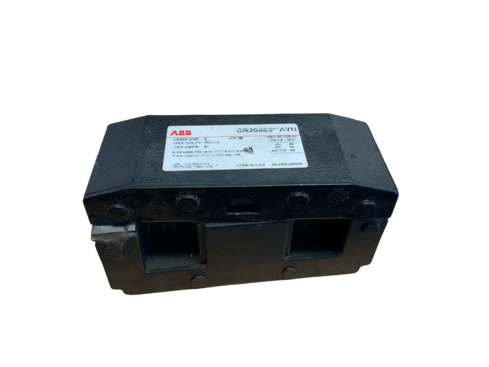 GE - GENERAL ELECTRIC CR305E0**AYH NEMA SIZE 3 - 90 AMP