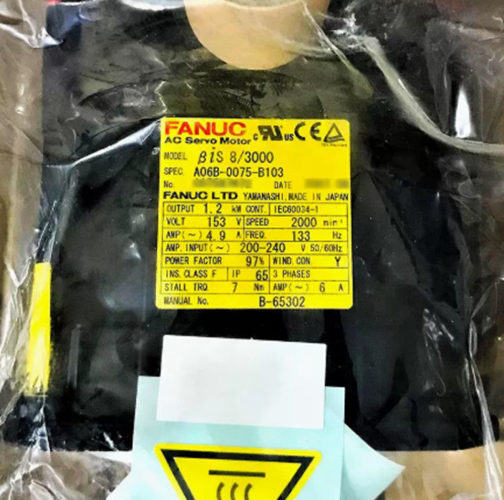 NEW Fanuc A06B-0075-B103 Industrial AC Servo Motor Drive B8/3000SI (Bis 8/3000)