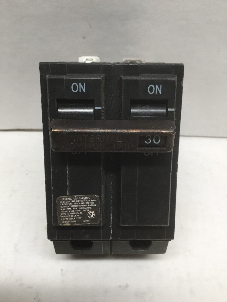 GE HACR TYPE 30 AMP 2 POLE Circuit Breaker 120/240V G311