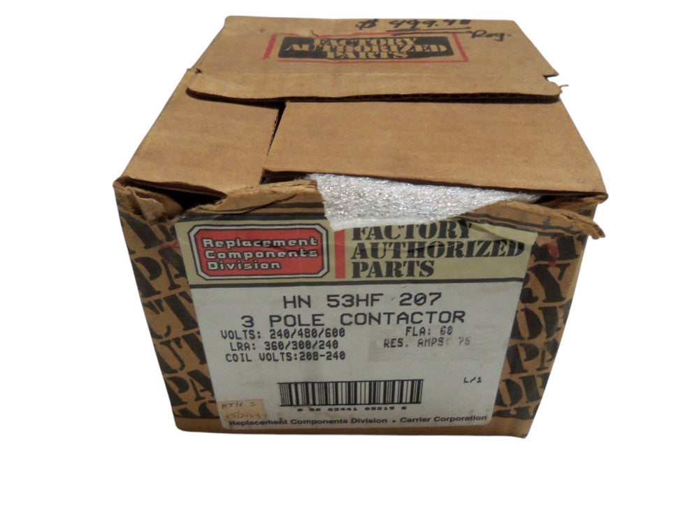 FURNAS HN-53HF-207 3-POLE CONTACTOR NSMP