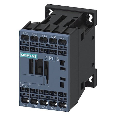 Siemens 3Rt20172bb41 Iec Powercontactor, Non-Reversing, 24Vdc