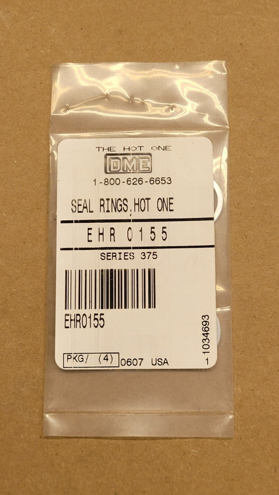 NOS Pack of 4 DME Hot One Seal Rings EHR 0155 Series 375