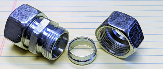 22MM Compression Tube Union G22LCF Parker [OF46]