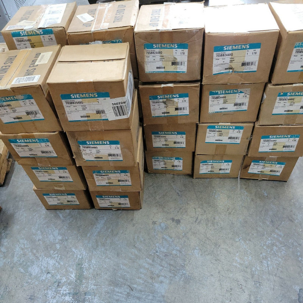 1 SIEMENS TRANSFORMER 480X240 24/48 .750VA  705BB2448Q