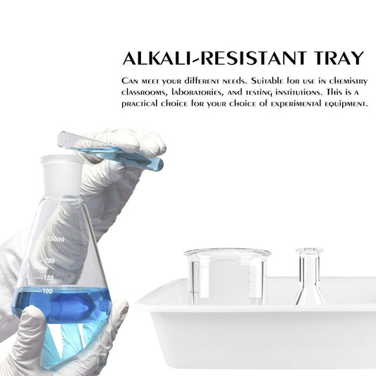 3PCS Tray Acid Alkali Resistance Chemical Experimental Apparatus