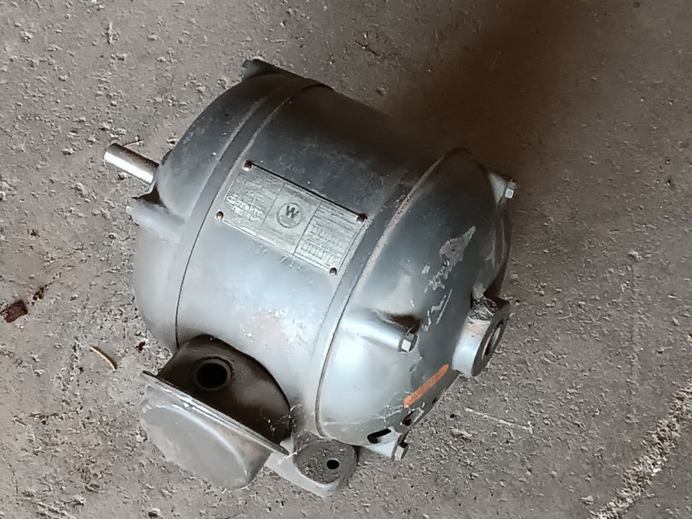 Westinghouse Electric 1HP Induction Motor 1725 RPM 220/440V Frame 203
