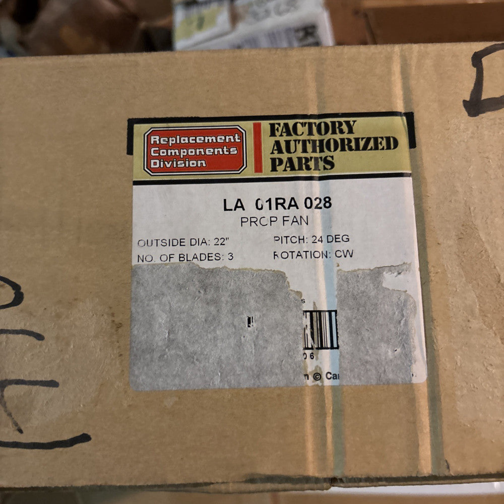 NEW FACTORY AUTHORIZED Prop Fan 3 Blades LA 01RA 028 22" Diameter