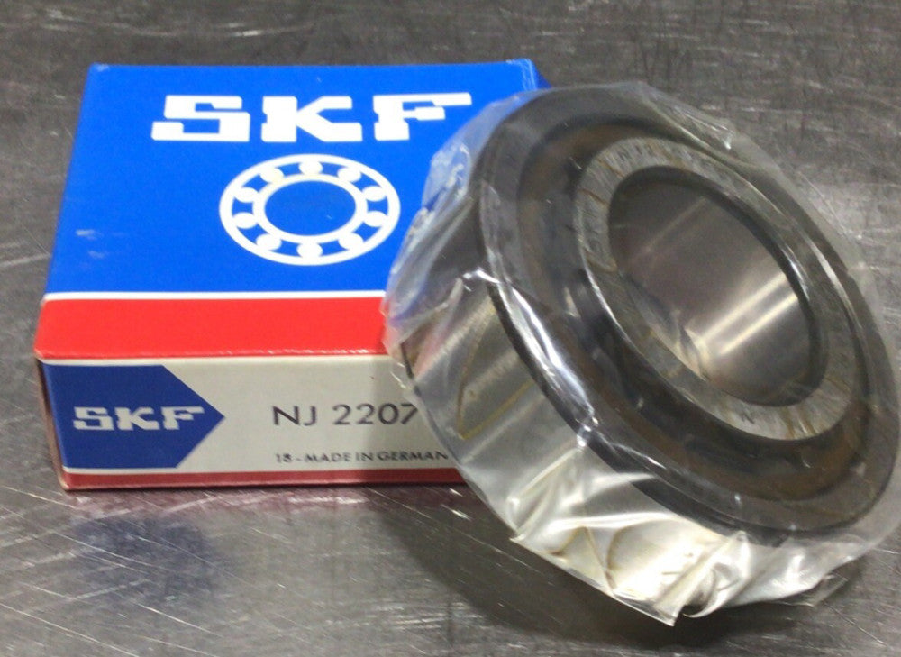 NJ 2207 ECP Cylindrical Roller Bearings 35x72x23mm Nos Surplus