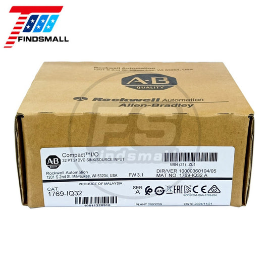 2024 New Sealed Allen Bradley 1769-IQ32 SER A CompactLogix 24V DC Input Module