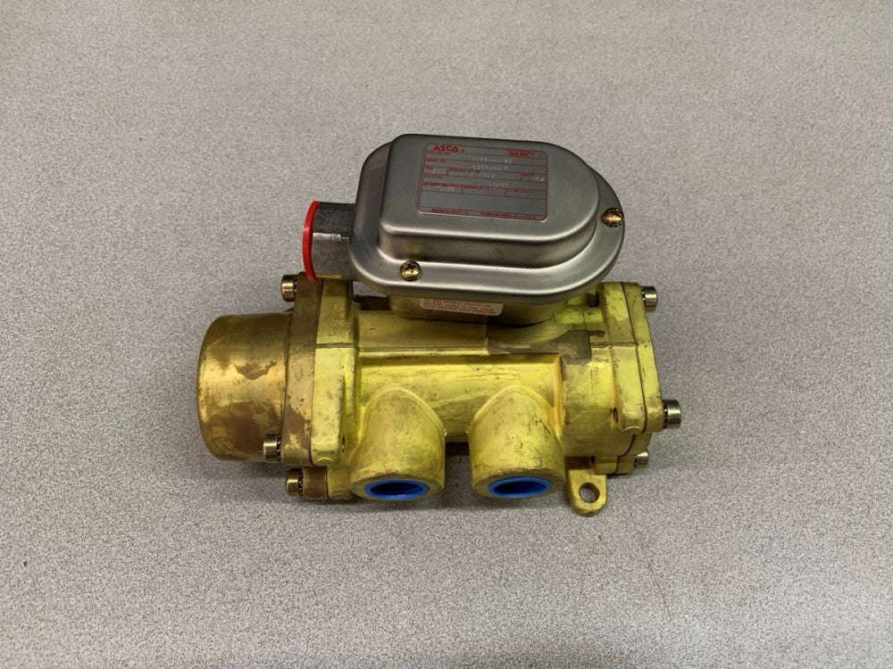 NEW NO BOX ASCO RED-HAT SOLENOID VALVE 3/4" PIPE 125VDC COIL NPK8344A76E