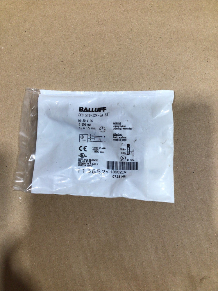 BALLUFF BES 516-324-SA33 / BES516324SA33 NOS