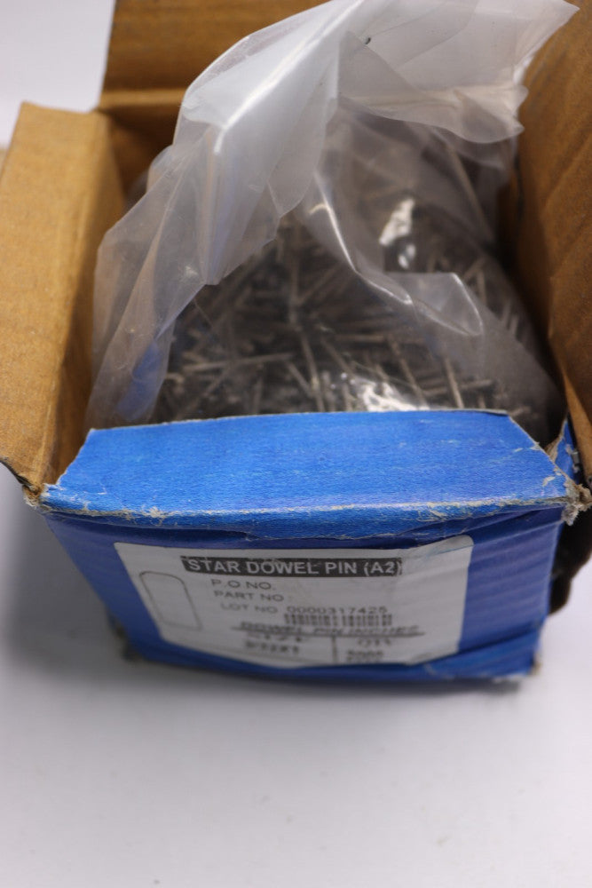 (2000-Pk) Dowel Pin Stainless Steel 3 x 32 x 1 A2