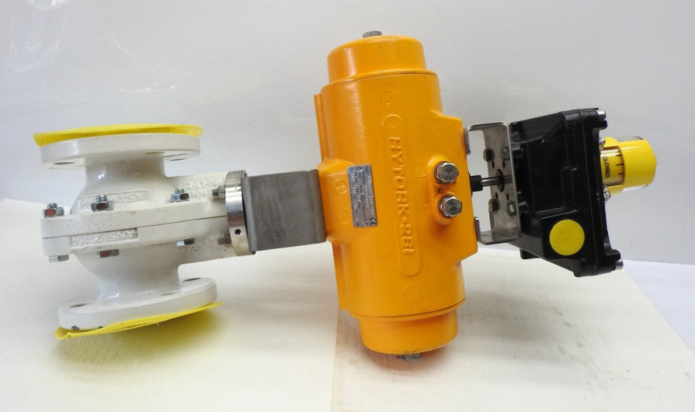 Hytork Actuator XL0281U-S80-SCW-Y00 w/ Neotecha 2" Valve, Westlock Switch