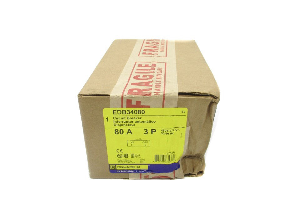 SQUARE D EDB34080 277V 80A NSFS