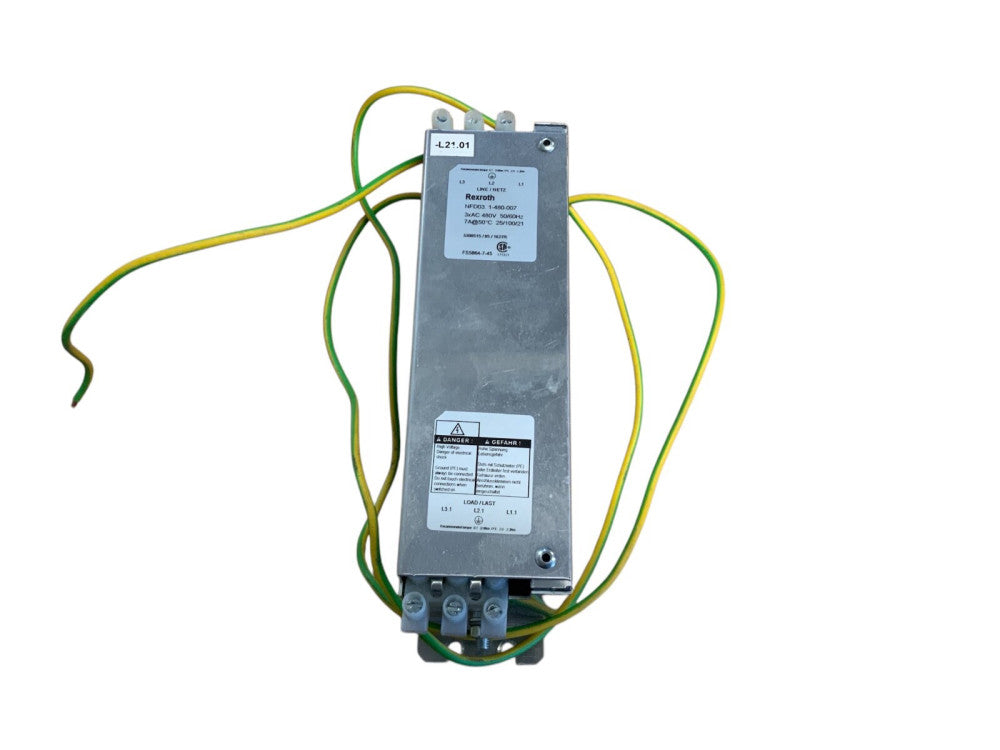 Rexroth Power Line Filter NFD03.1-480-007 R911286917 3x480V AC 7A