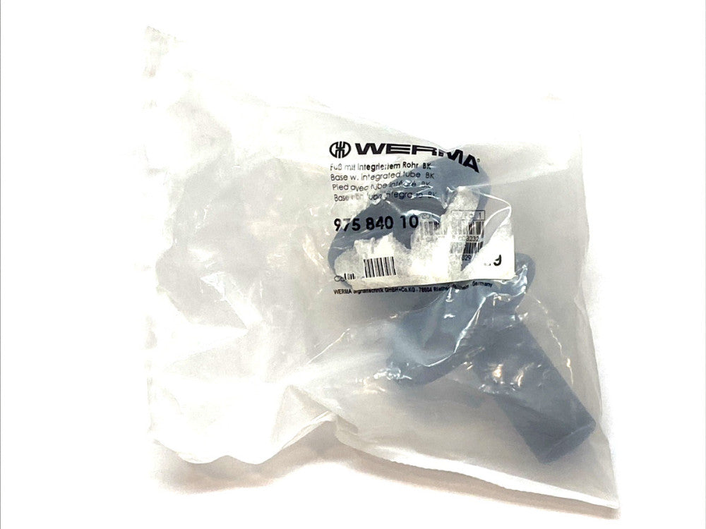 Werma 97584010 Mounting Base Black w/ Intergrated Tube