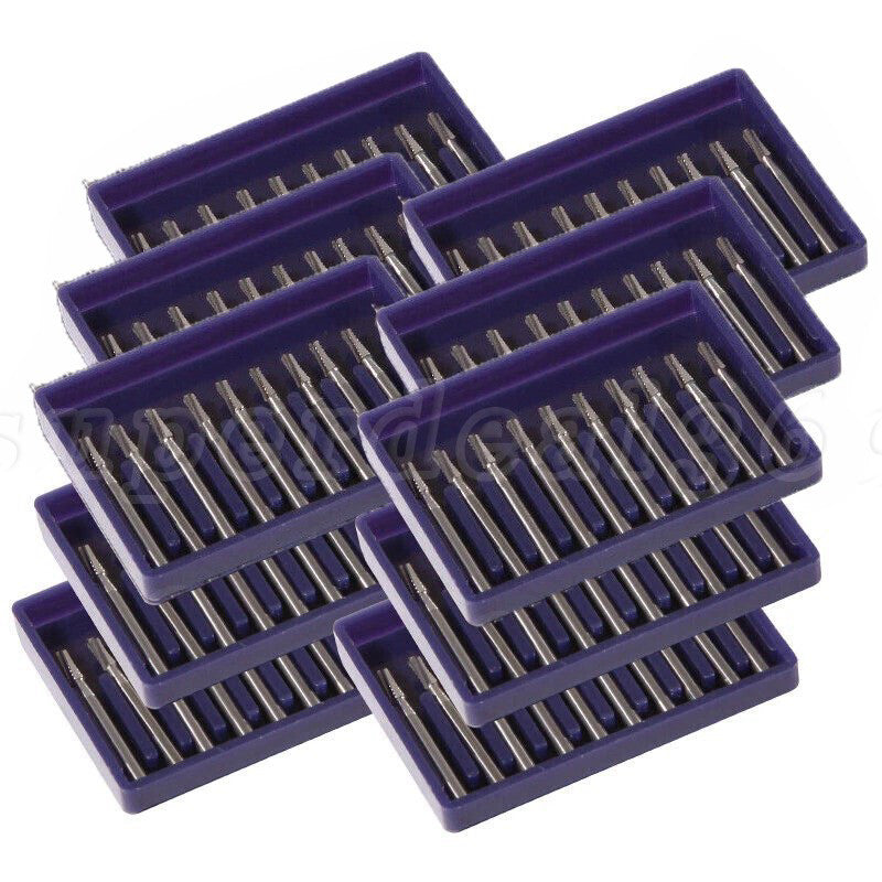 10-100 Pcs Dental FG Tungsten Steel Carbide Burs Drill High-Speed Handpiece OR