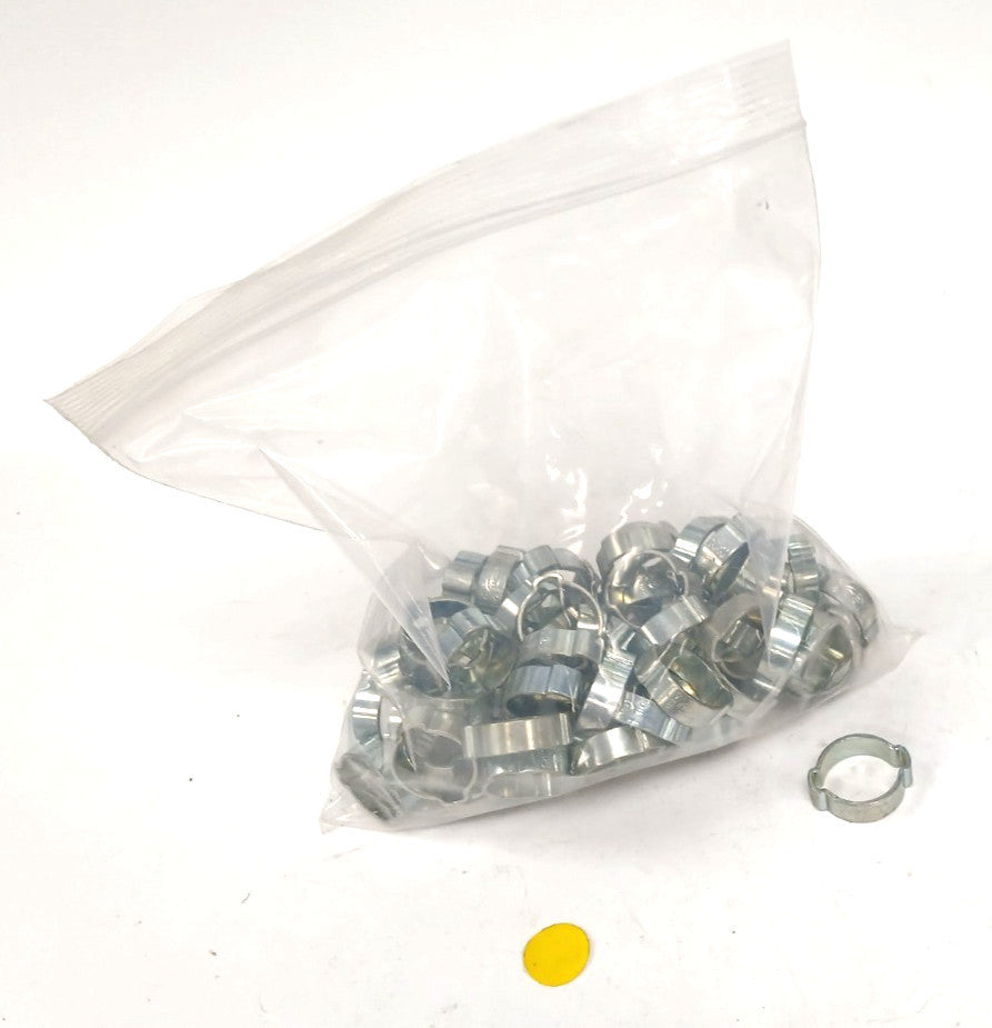 7/8 OETIKER  20/23 TWO EAR CLAMPS (LOT OF 65)