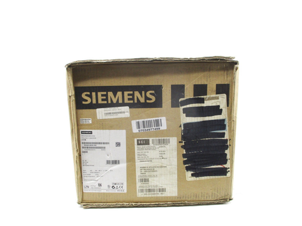 SIEMENS 6SE6440-2AD33-7EA1 F/W V2.20 NSFS