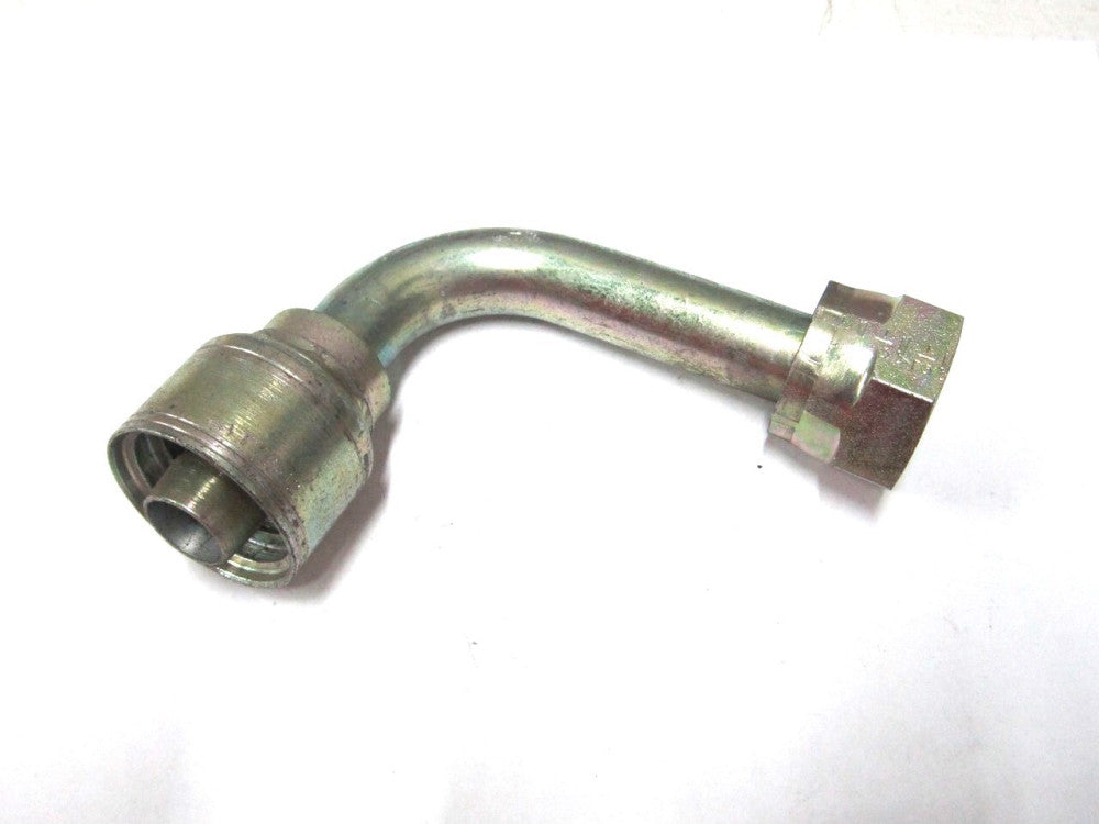 Eaton (1AA12FRC12) -12 Hose 3/4" ID 90° Elbow Hydraulic ORS x Crimp Fitting
