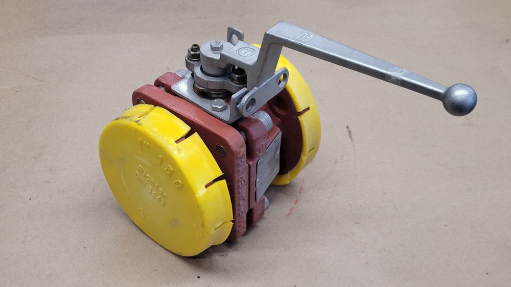 Richter BVA1PFA BVA/F1" 150 Lb Flanged Steel Body Valve 20-400F