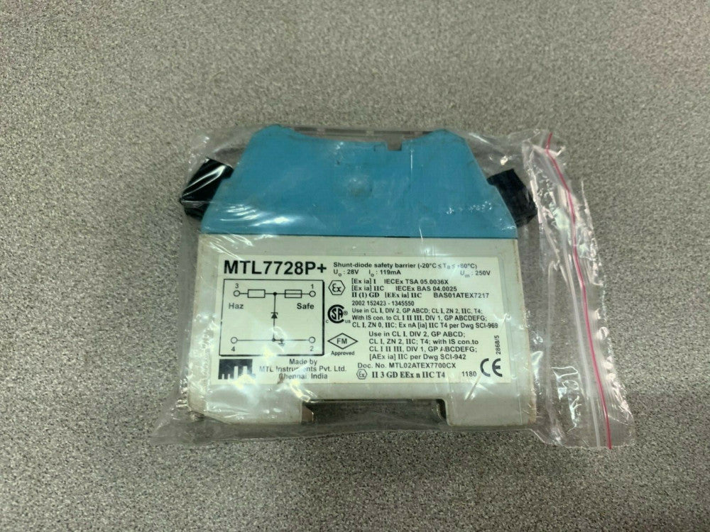 USED MTL INSTRUMENTS SAFETY BARRIER MTL 7728PT