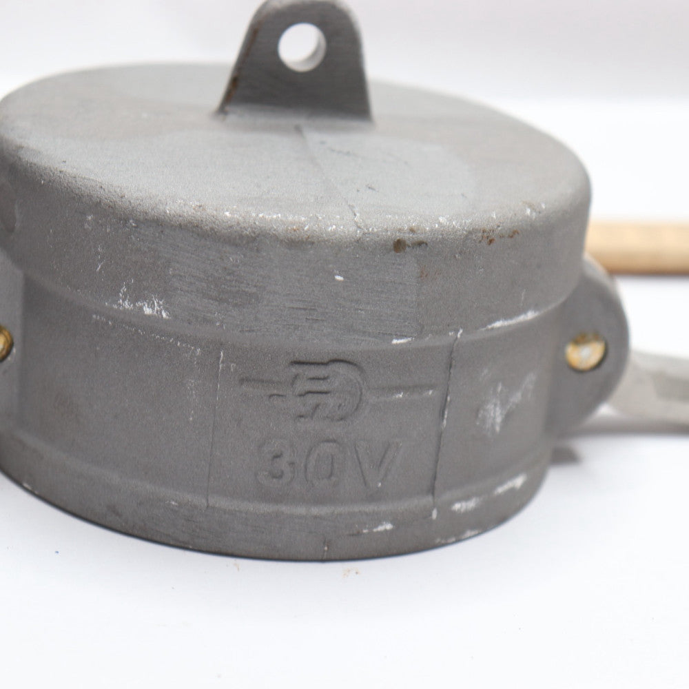 PT Coupling Dust Cap Brass 3" 30V 