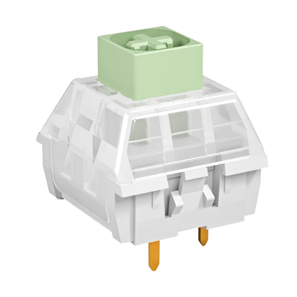 Kailh Box Jade Clicky Keyboard Switch3-pin 50gf Pre-Lubed Dustproof Waterproo...