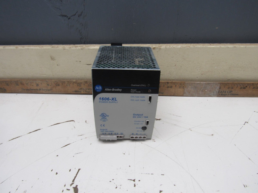ALLEN BRADLEY 1606-XLE240E, SER A, POWER SUPPLY, 100-240V, 24vdc, MAKE OFFER!